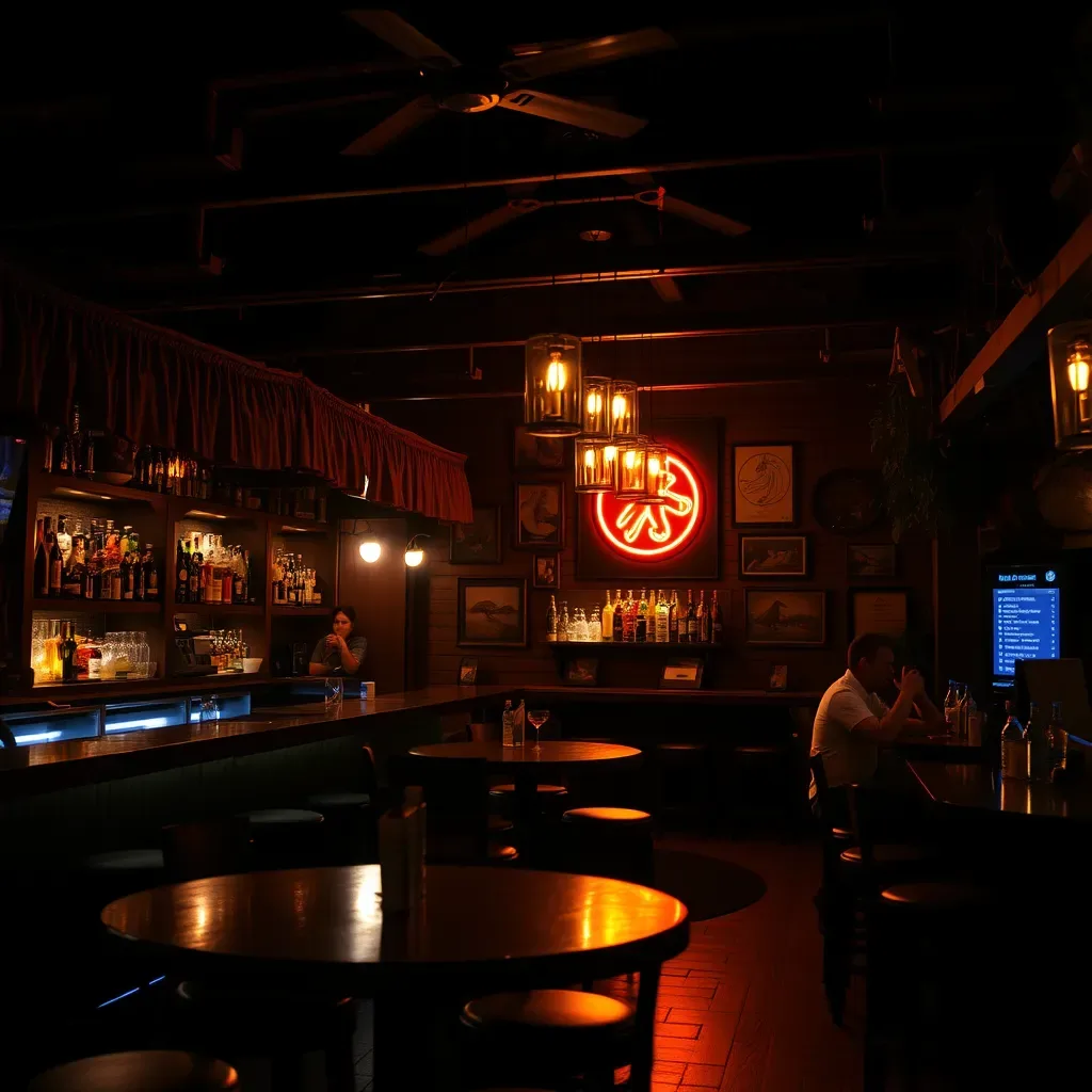 Neon-lit Bangla Road at night, the heart of the best bars in Phuket nightlife scene