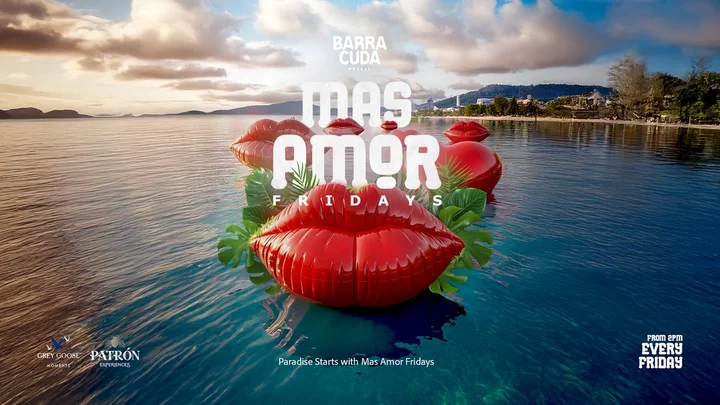 MAS AMOR | EVERY FRIDAY at Barra Cuda Beach Club Phuket