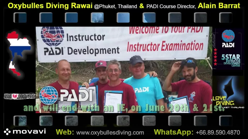 Oxybulles Diving Rawai & Alain Barrat - Phuket - Thailand