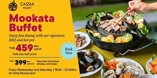 Signature Mookata Buffet at Cassia Phuket