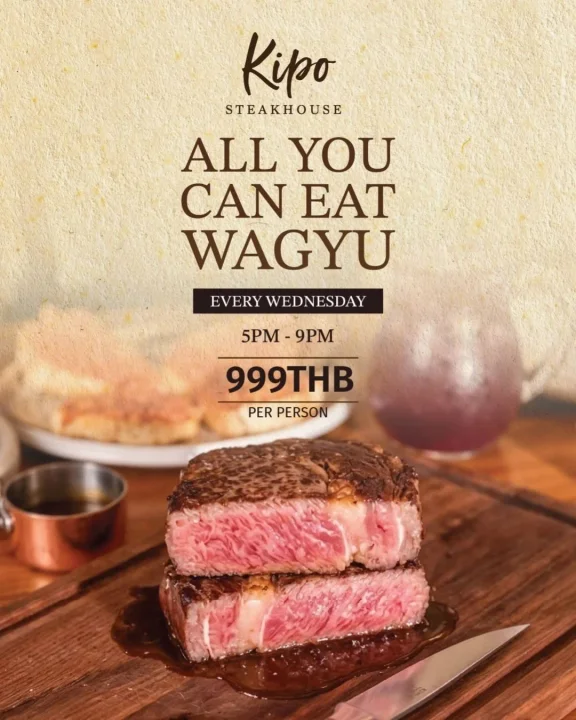 All You Can Eat Wagyu at Kipo Steakhouse at Kipo Steakhouse