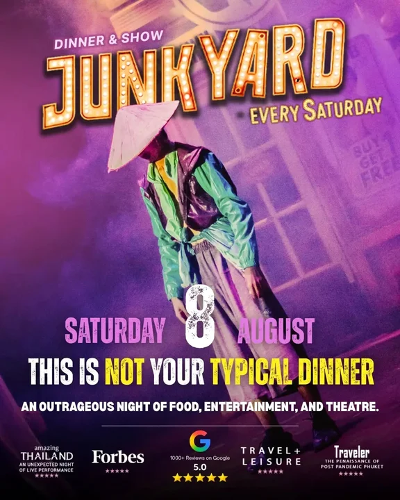 Junkyard Dinner & Show at Junkyard Theatre Phuket