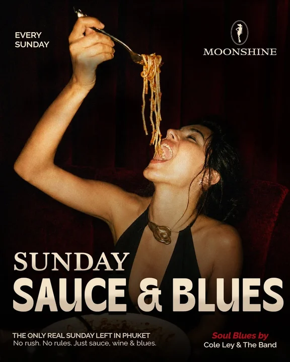 Sunday Sauce & Blues at Moonshine bar