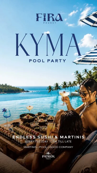 KYMA Pool Party at Fira Beach Club