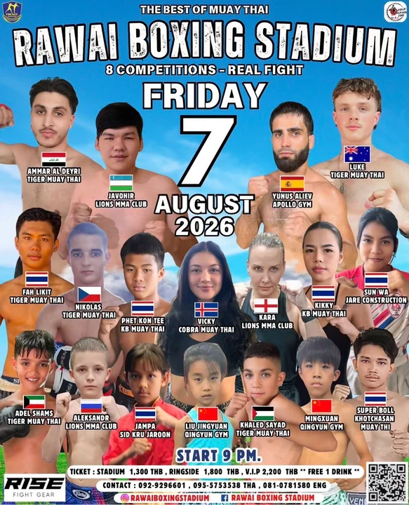 Friday Fight Night - Muay Thai at Rawai Boxing Stadium