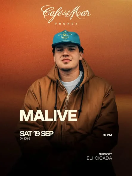 Malive at Café del Mar Phuket at Café Del Mar Phuket