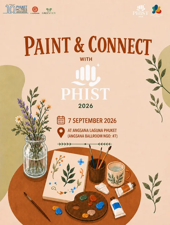 Paint & Connect with PHIST 2026 at Angsana Laguna Phuket