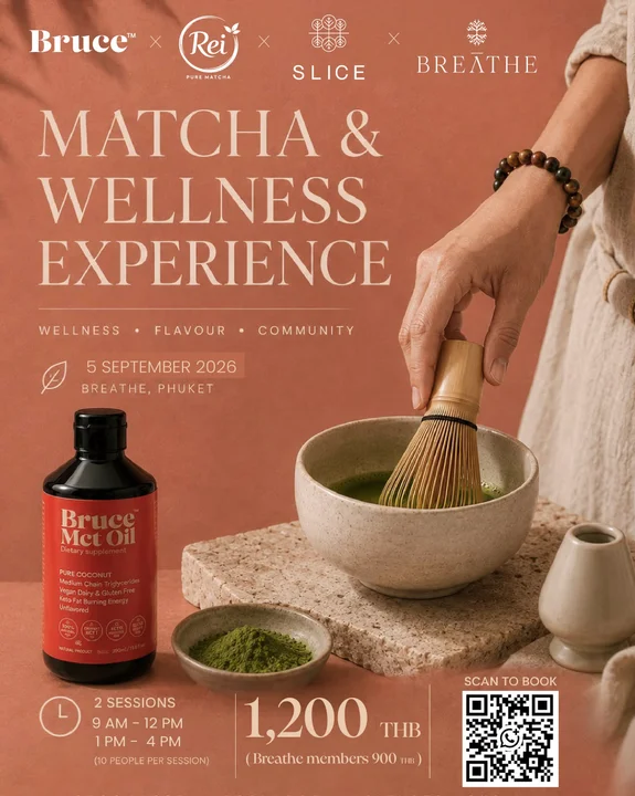 Matcha & Wellness Experience at Breathe Phuket