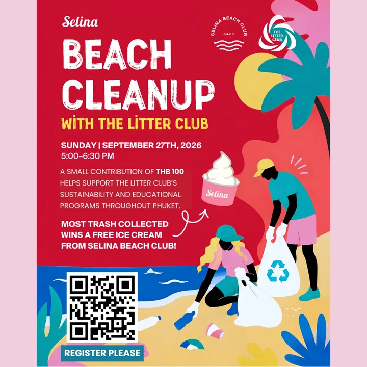 Beach Cleanup with The Litter Club at SelinaSerenityRawai