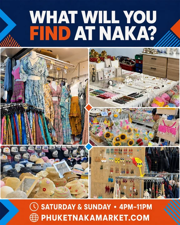 What will you find at Naka? at Naka Weekend Market