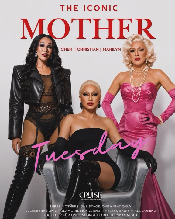 THE ICONIC MOTHERS - Drag Show (Cher, Christian, Marilyn) at Cruise Club Patong