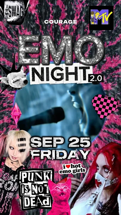 Emo Night 2.0 at Courage Bar