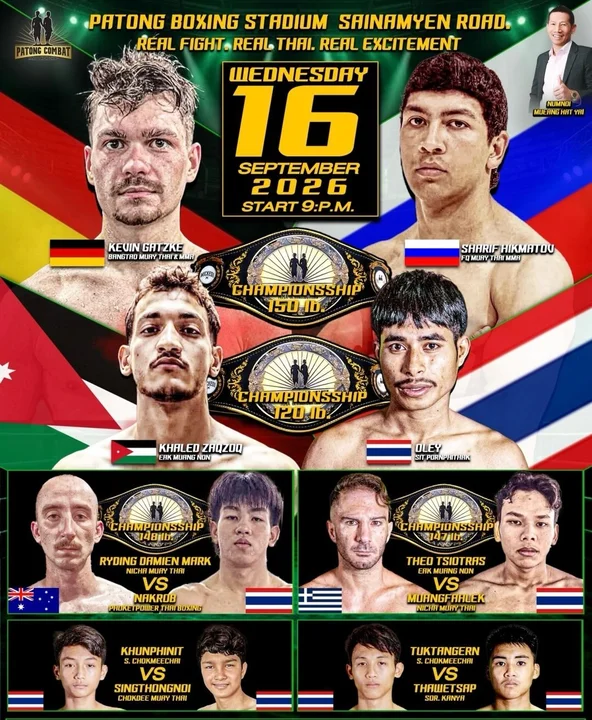 Patong Combat: Championship Fight Night at Patong Boxing Stadium Sainamyen