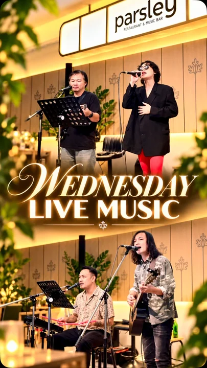 Wednesday Live Music at Parsley Restaurant & Music Bar Phuket