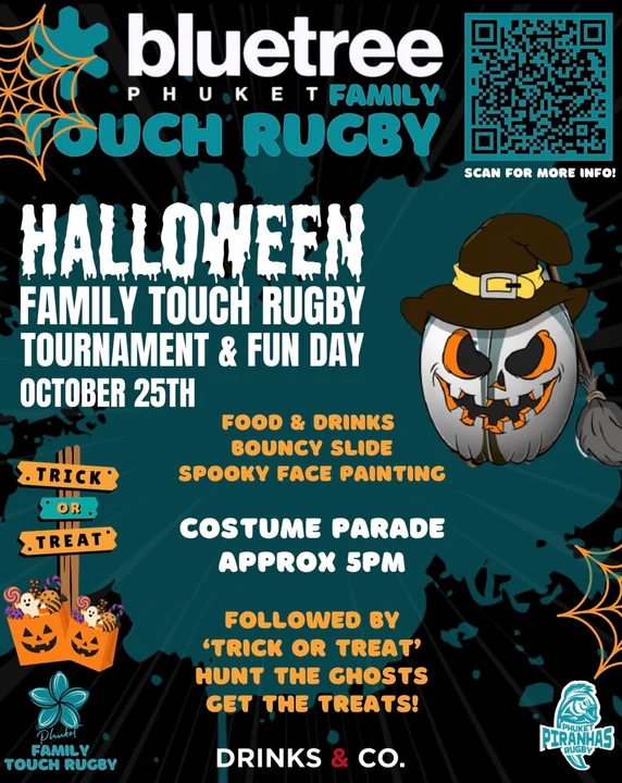 Halloween Family Touch Rugby Tournament & Fun Day