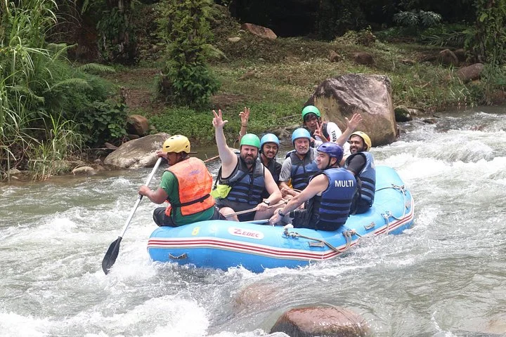 Phuket Adventure with White Water Rafting, Monkey cave and Zip Line+Optional ATV - 4