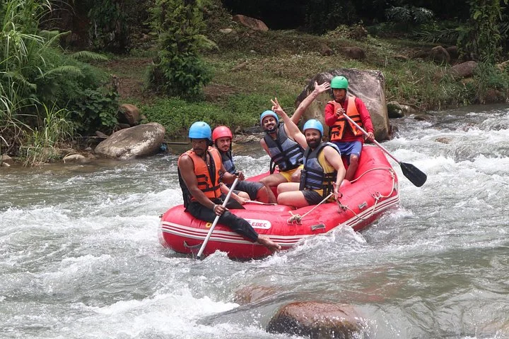Phuket Adventure with White Water Rafting, Monkey cave and Zip Line+Optional ATV - 5