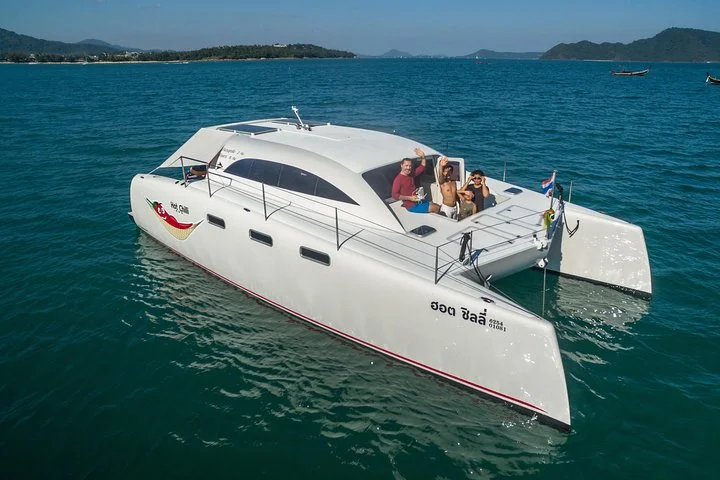 New Power catamaran for Phang Nga and Phi Phi island excursions