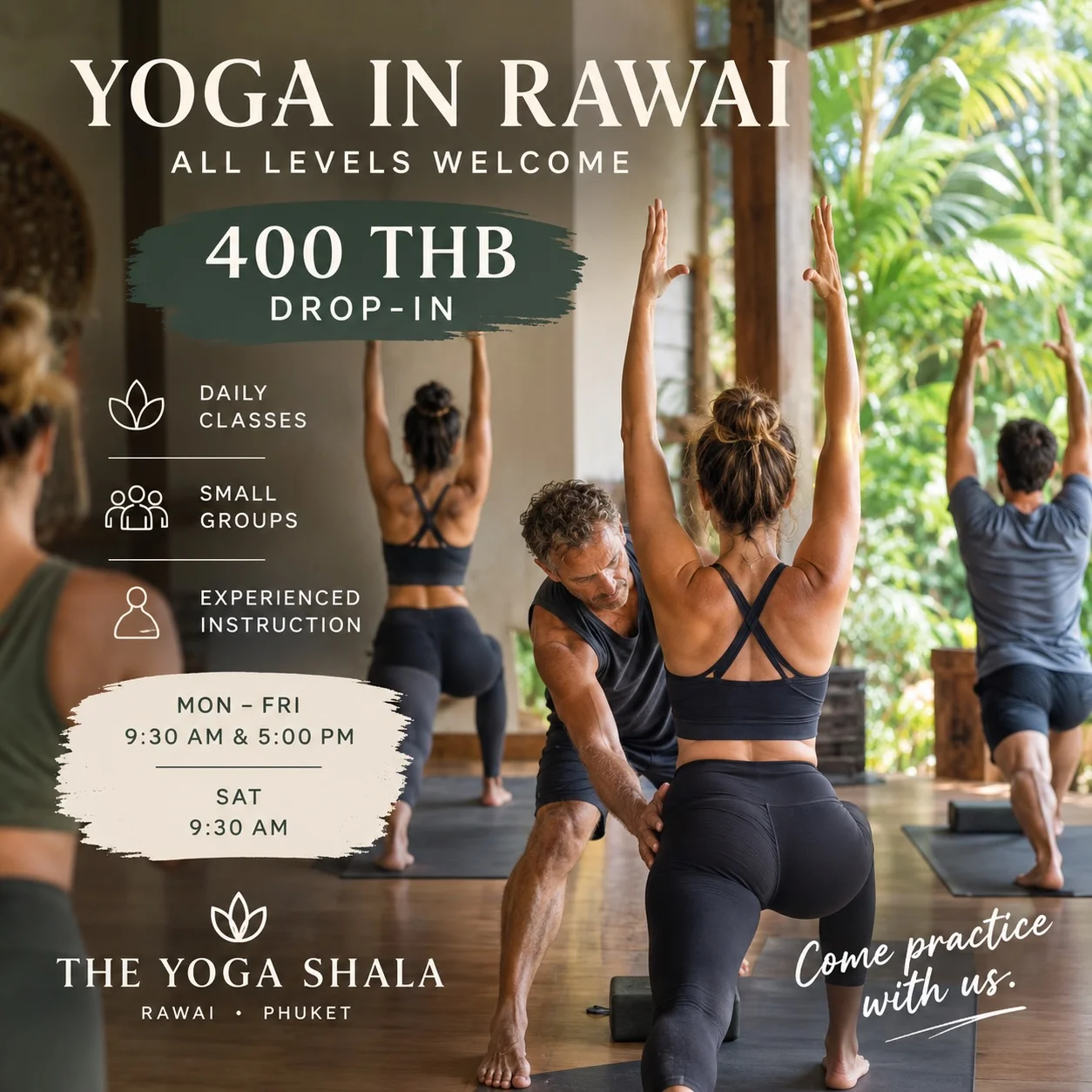 Yoga in Rawai at The Yoga Shala