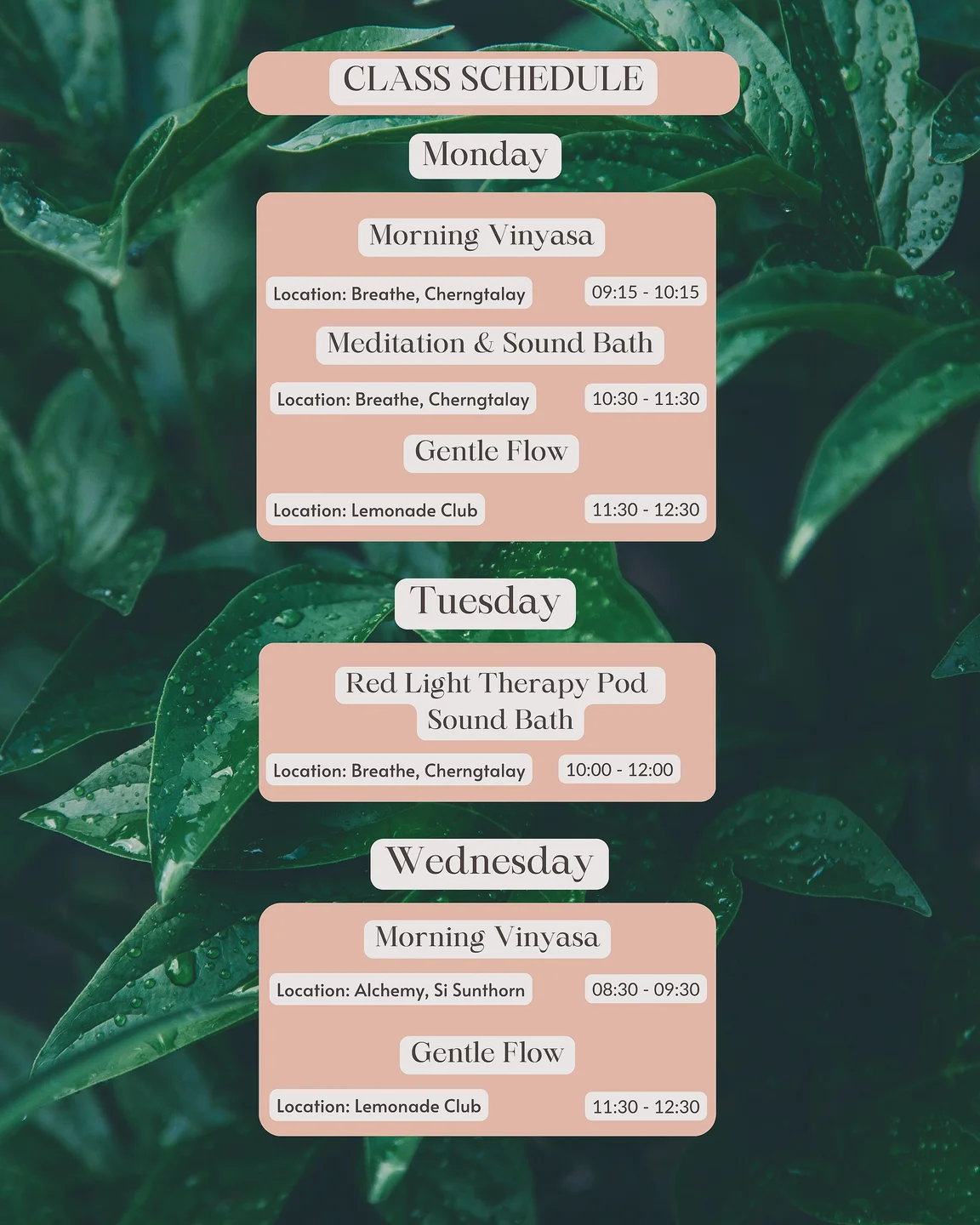 October Yoga Classes & Events - The Yoga Lodge - 2