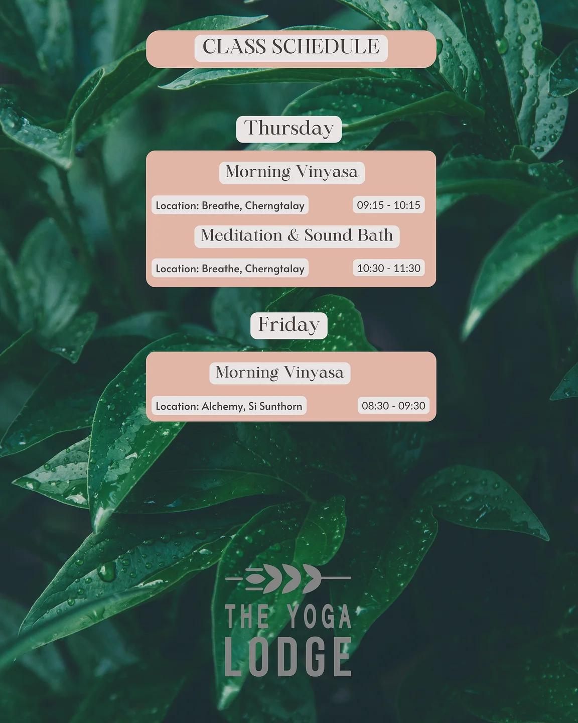 October Yoga Classes & Events - The Yoga Lodge - 3