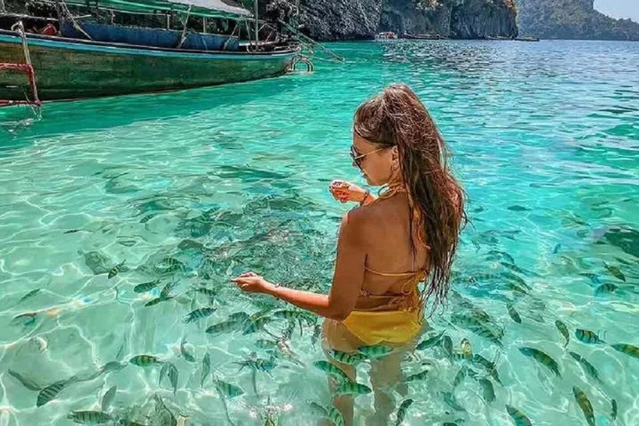 Phi Phi Maya and Khai Island Speedboat Tour with Lunch in Phuket