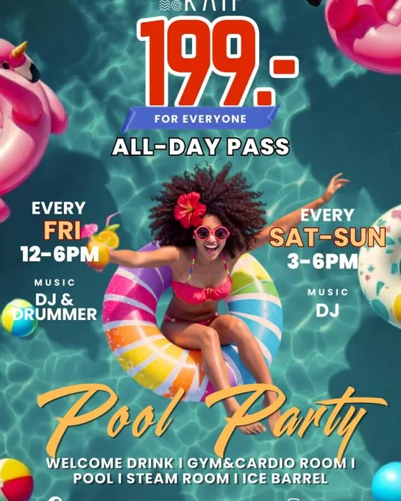 Pool Party at KAIF – Jungle Club & Spa