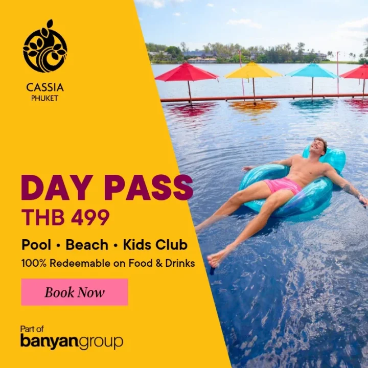 Day Pass | Cassia Phuket at Cassia Phuket