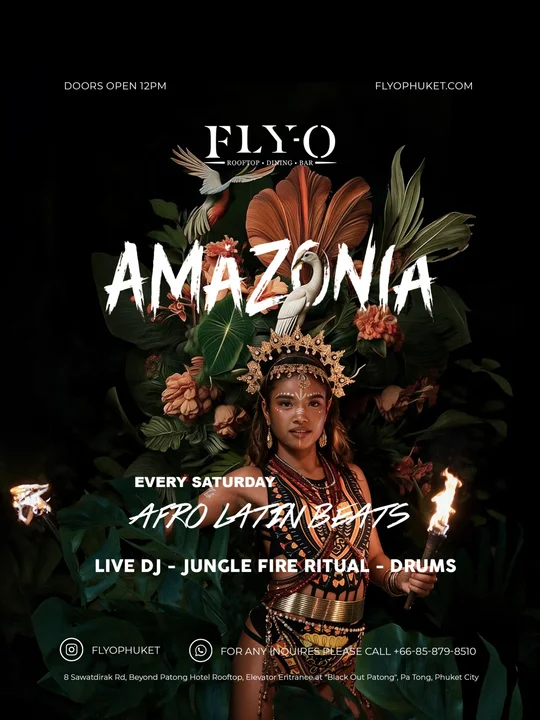 AMAZONIA - Afro Latin Beats at FLY-O