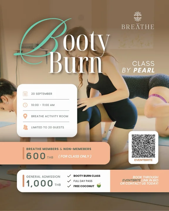 Booty Burn Class by Pearl (Pearl Booty Burn Workshop)