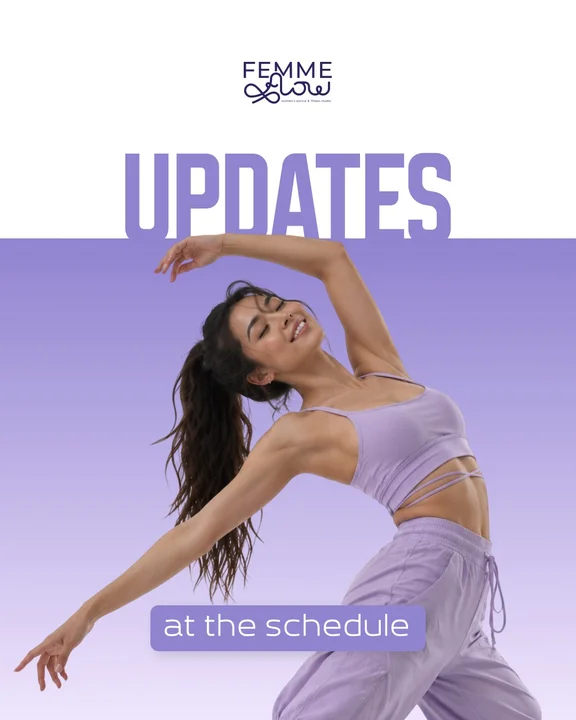 New Schedule: Jazz Funk, Bachata, Latina Mix & Sunday Family Classes at FEMME FLOW