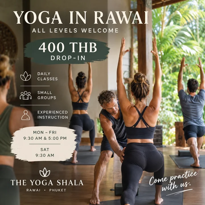 Yoga in Rawai at The Yoga Shala