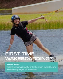 First Time Wakeboarding - Beginner Lesson