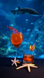 Live Mermaid Underwater Performance at Suvana Phuket